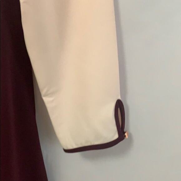 NWOT TED BAKER LONDON TIE NECK SKATER DRESS SIZE 3 - Picture 7 of 9